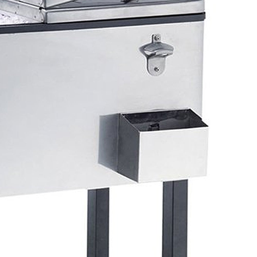 Alfresco Ice Drink Cooler Cart 80L for Parties and Dinners