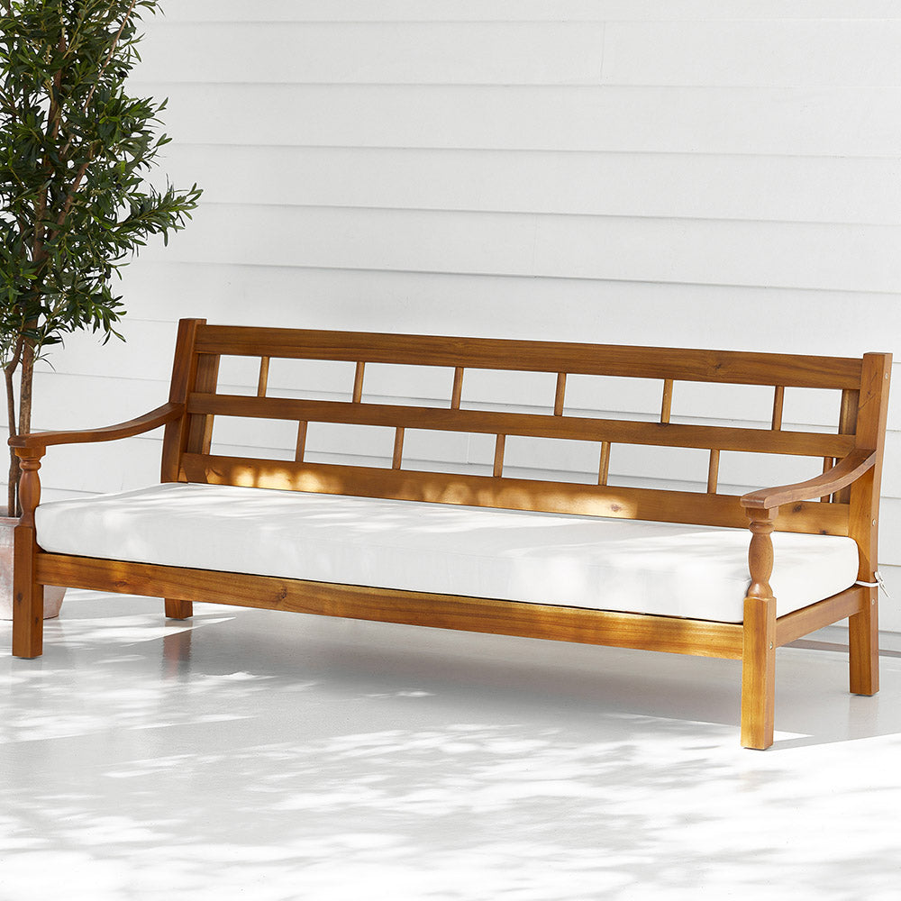 Giulio Acacia Outdoor Daybed with Cushion