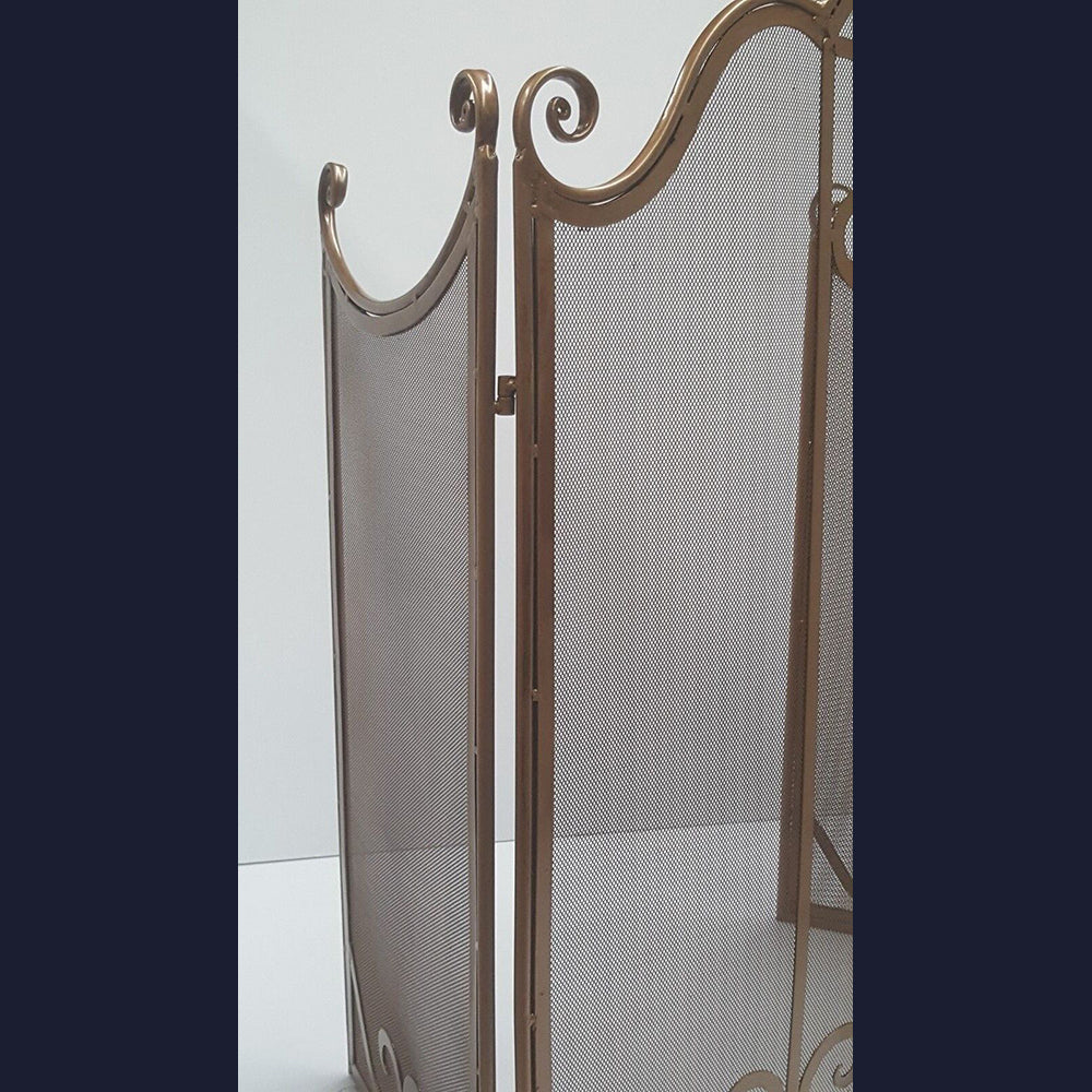 L'Occitane Wrought Iron Fire Screen - Black or Gold