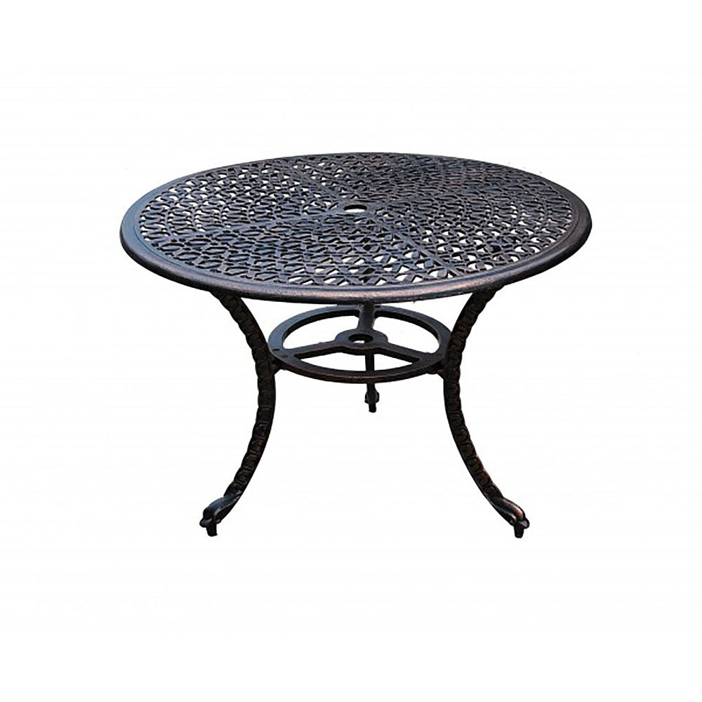 Sorvino 5 Piece Dining Set - Cast Aluminium w/Antique Bronze Finish