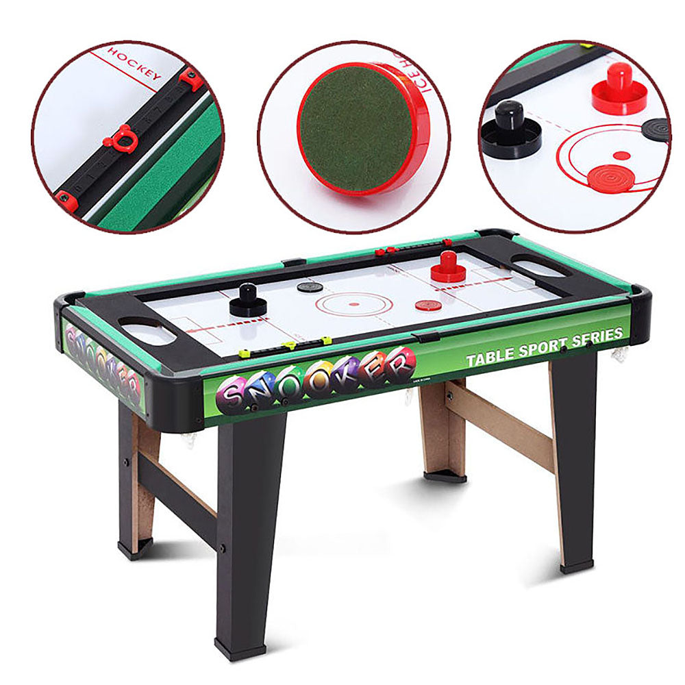 Whazza! 4 in 1 Games Table Air Hockey/Pool/Foosball/Table Tennis