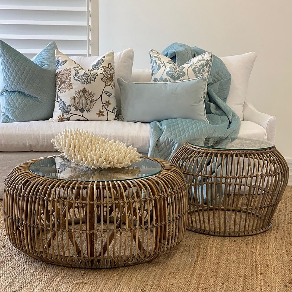 Toussaint Handcrafted Natural Rattan Coffee Table