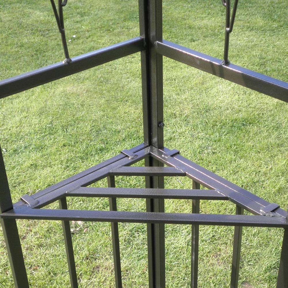 Amalfi Elegant Gazebo with Ornate Details - 400 x 300 x 273 cm