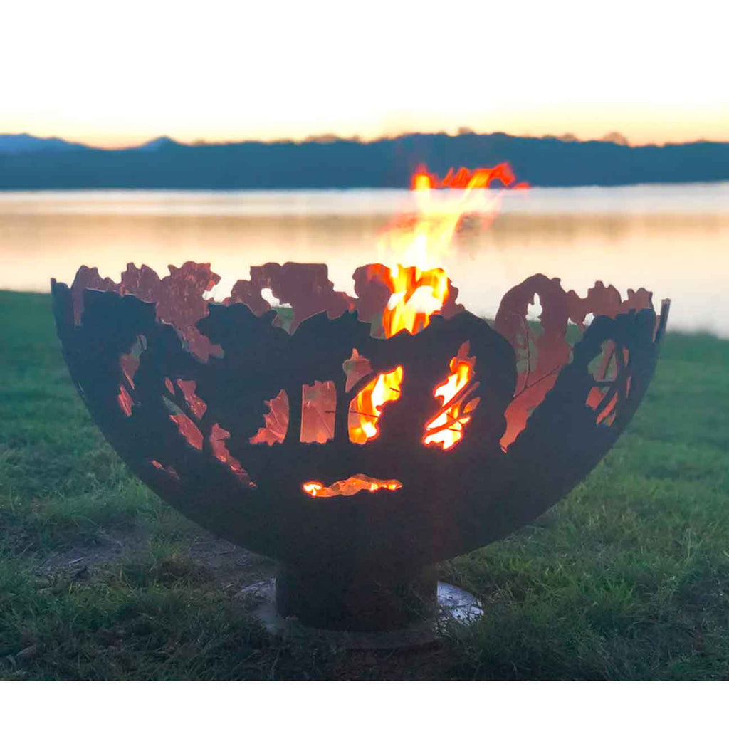 Zuzu Artistry Thick Steel Firepit - 91.5cm Diameter