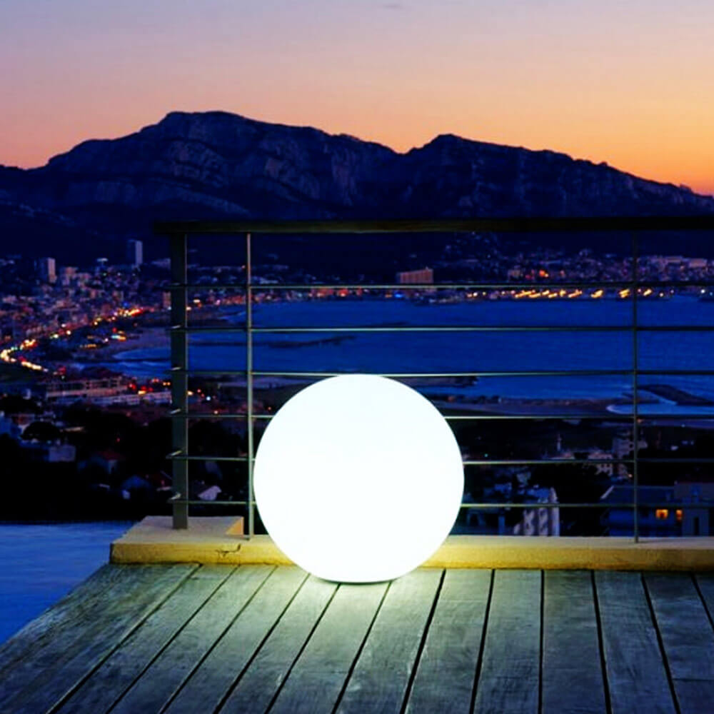 Ephemera Floating outdoor LED Light Balls - 4 Sizes