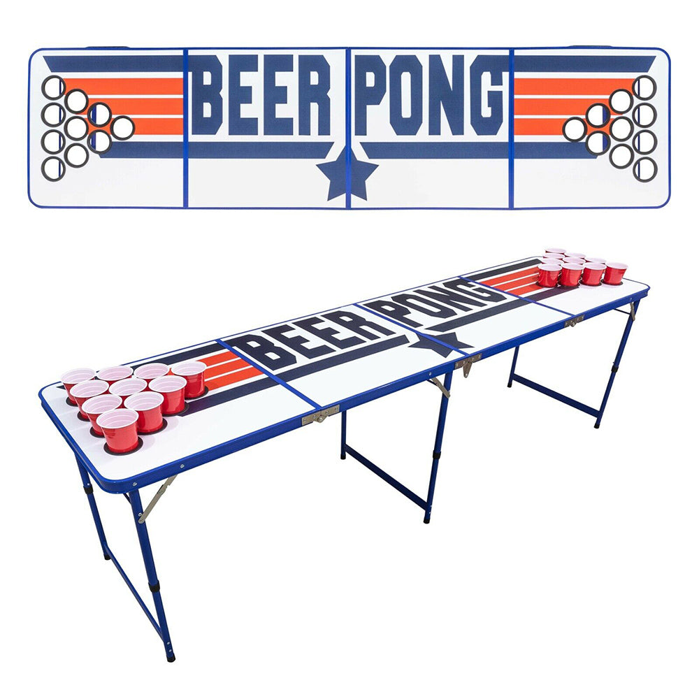 Pro Series Beer Pong Table 8ft Folding