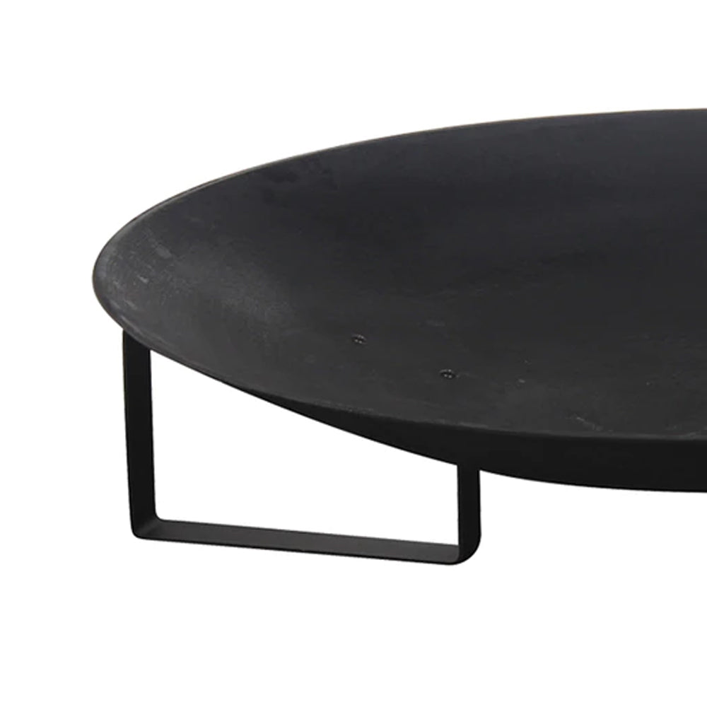 Salazar Cast Iron Fire Pit with Steel Legs