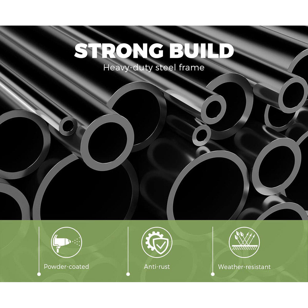 Mariella Patio Lounge Set - 2 Chairs & Table