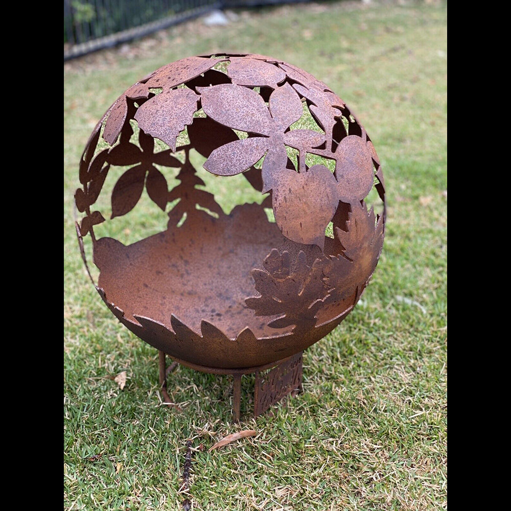Rachelle Spherical Designer Firepit - 50cm Diametre