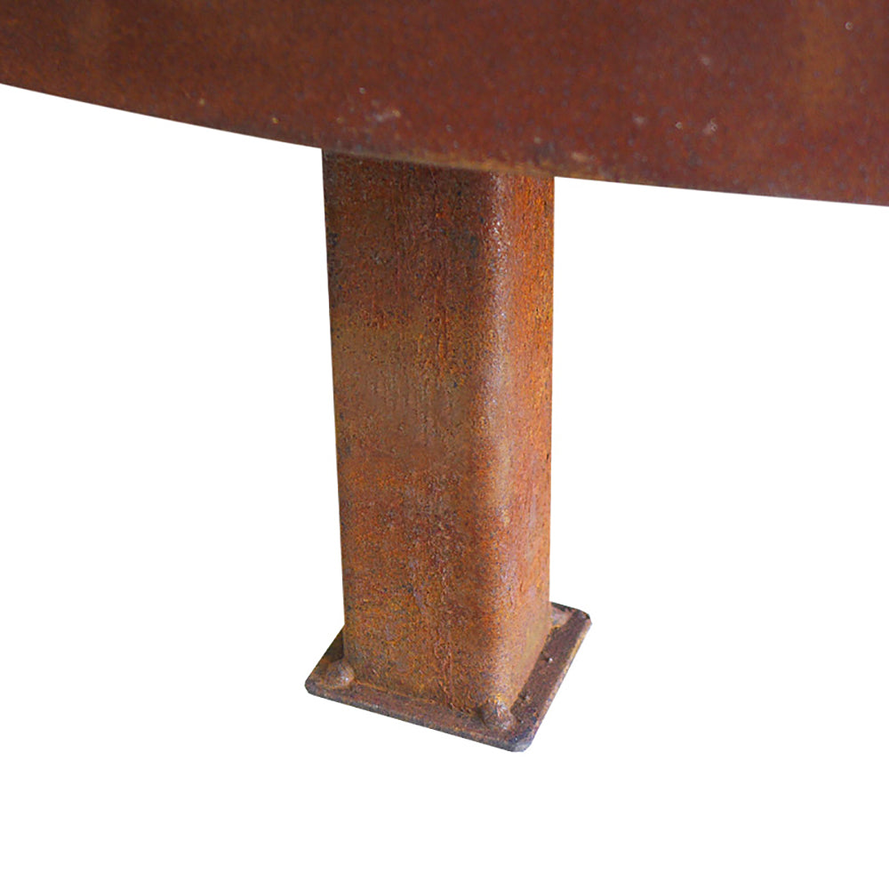 Andes 100cm Antique Rust Fire Pit