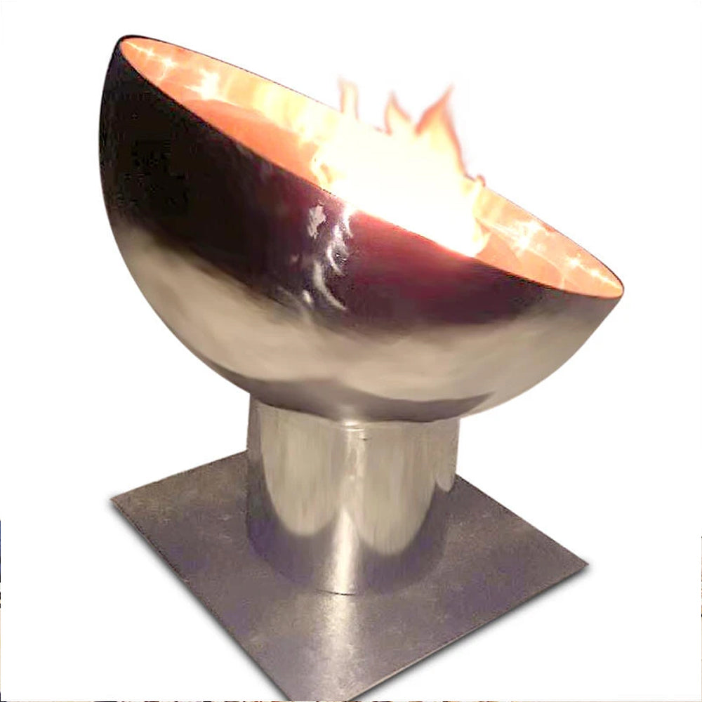 Cadenza Goblet-Style Firepit - 80CM Stainless Steel