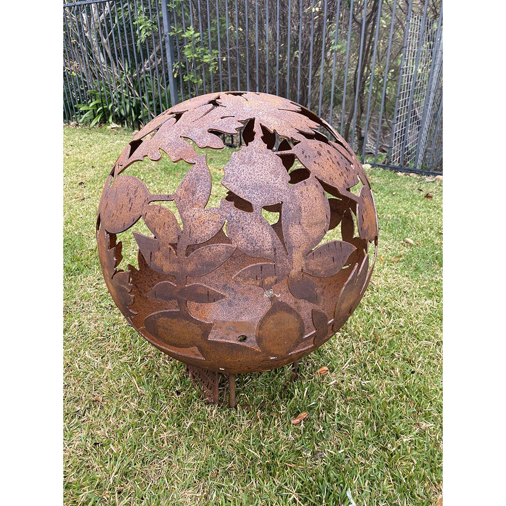 Rachelle Spherical Designer Firepit - 50cm Diametre