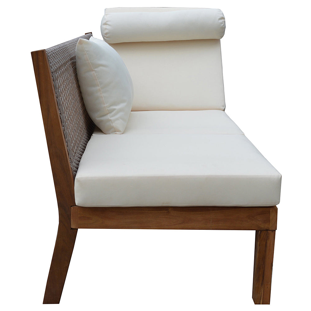 Brianzan Acacia Wood Outdoor Daybed