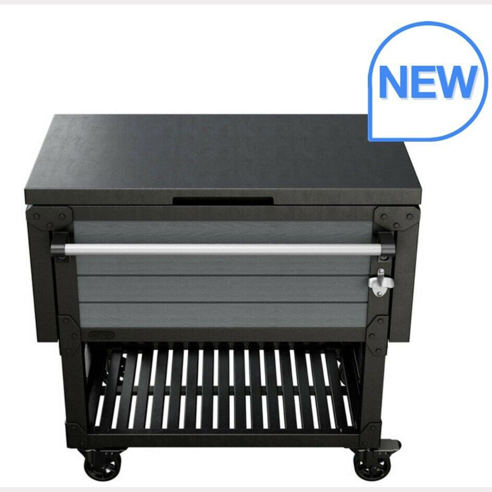Cool Living 90L Patio Cooler and Beverage Cart