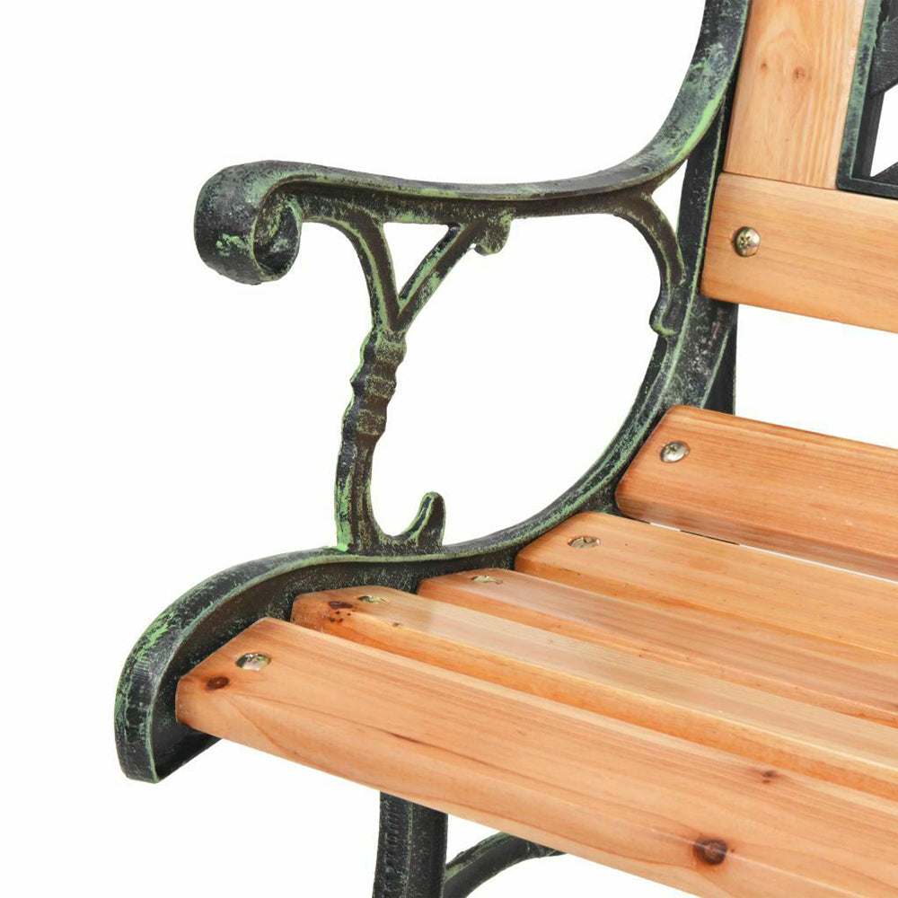 Aki Wood Garden Bench - 122 cm Rose or Diamond Lattice
