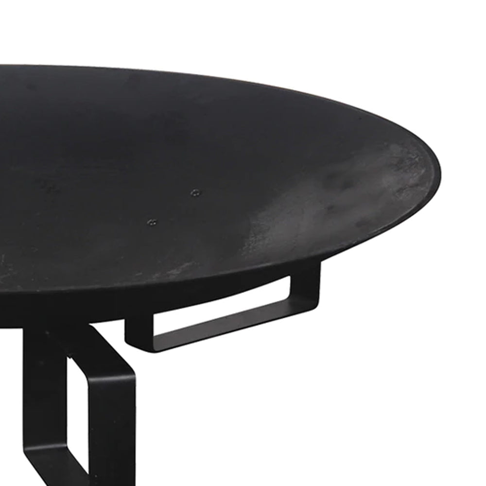 Salazar Cast Iron Fire Pit with Steel Legs