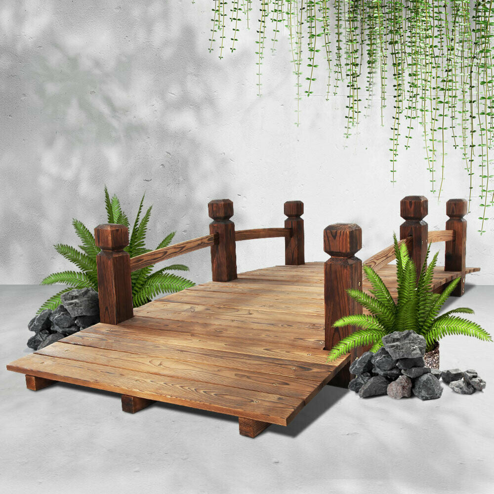 Barraca Wooden Fir Garden Bridge - European Manufacture