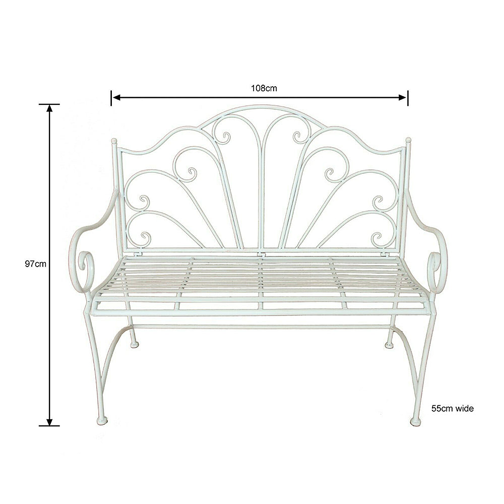 Rosina Garden Bench - 108cms Long
