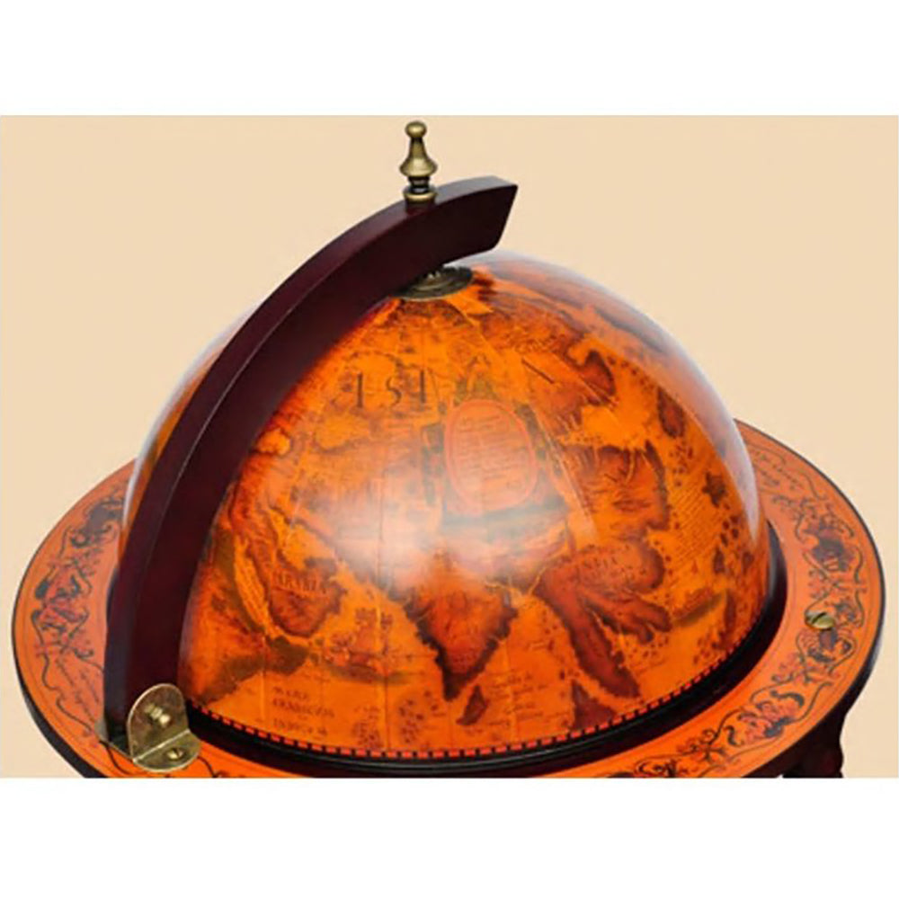 Antique Globe Bar/Serving Trolley - 40cms Globe Diameter