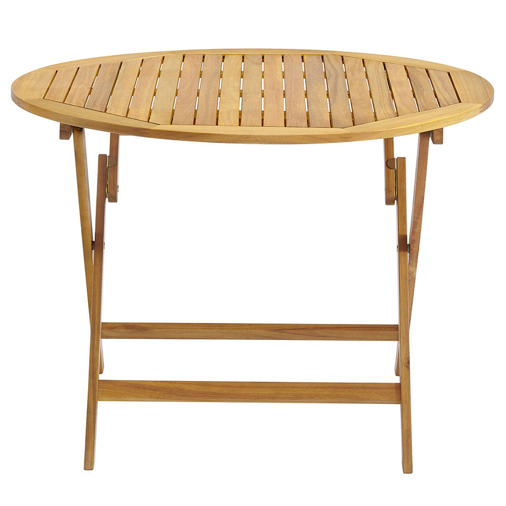 Miamo Acacia Wood Outdoor Bistro Set & Dining Set - for 4