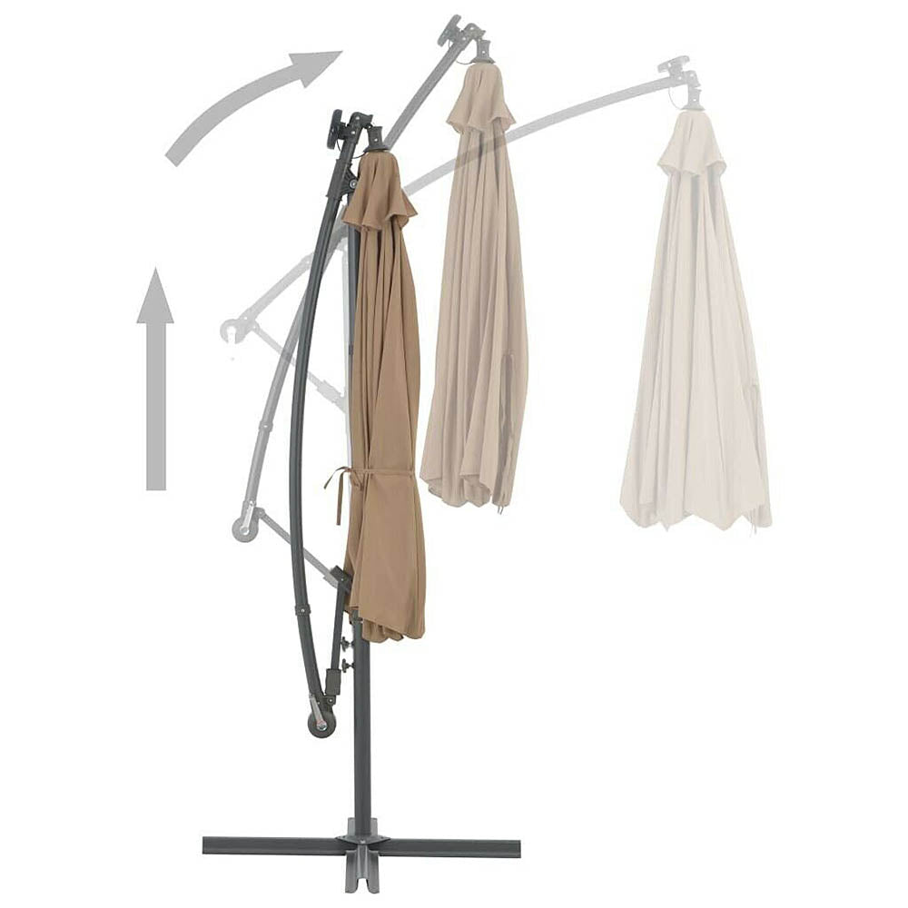 Hanging Umbrella with LED Lighting - various colours