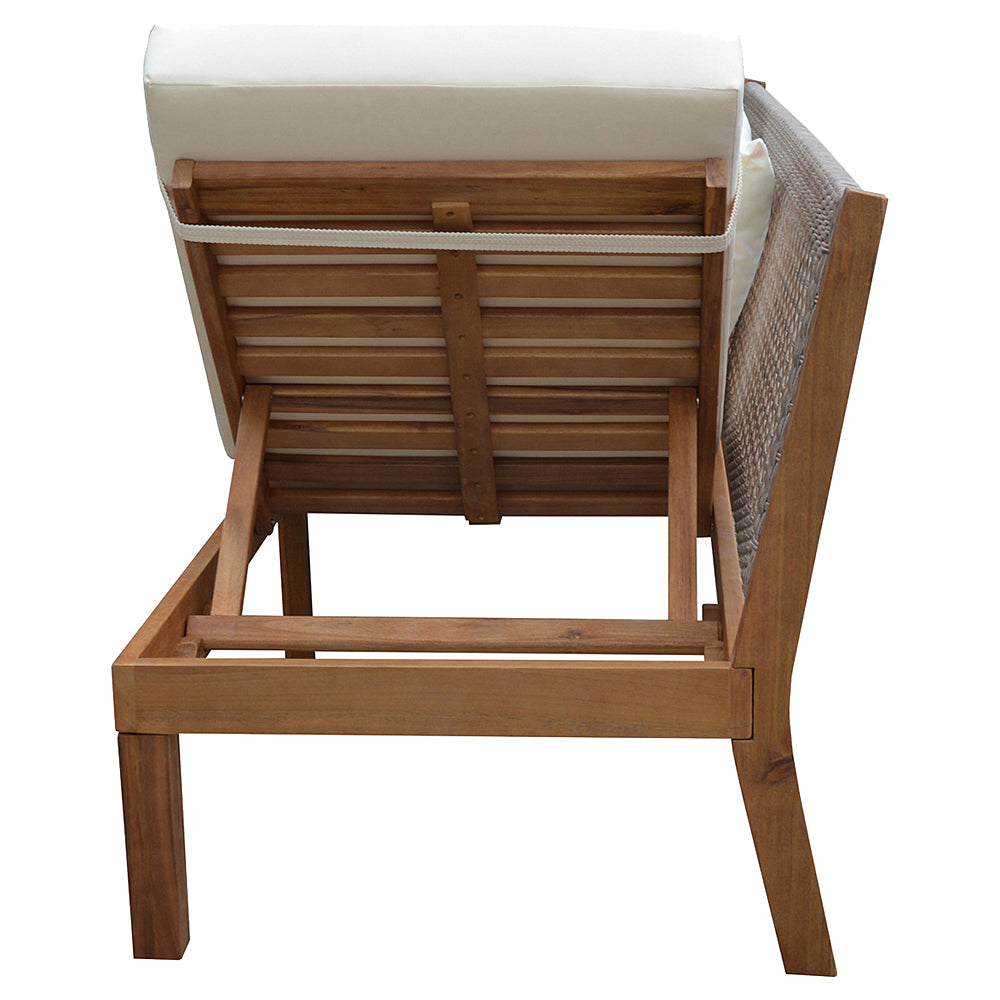 Brianzan Acacia Wood Outdoor Daybed