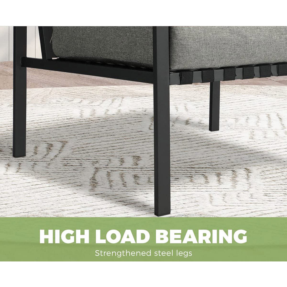 Mariella Patio Lounge Set - 2 Chairs & Table