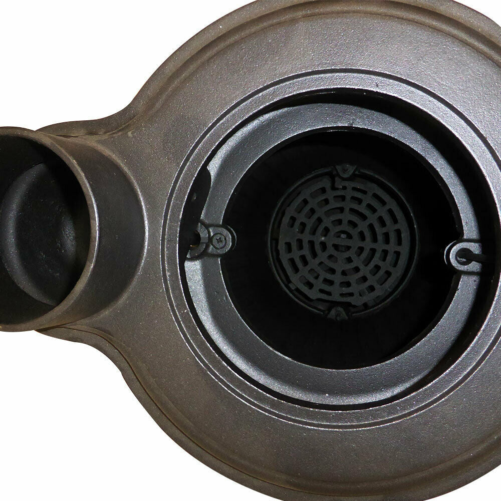 Cocha Cast Iron Pot Belly Heater - Slow Combustion 6KW