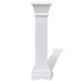 Filippa Classic Square Pillar Plant Stand in Light Wood - 4 Colours. 17x17x66 cm