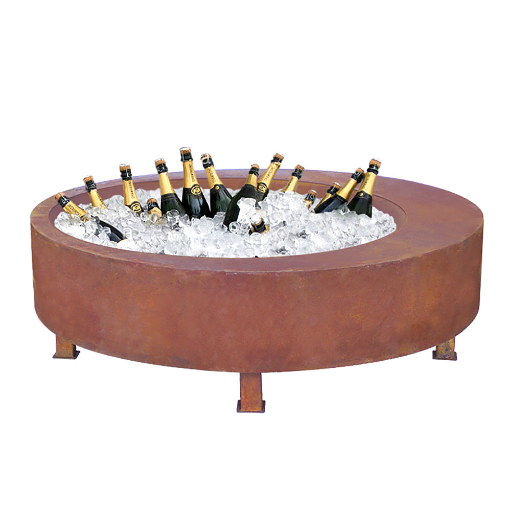 Andes 100cm Antique Rust Fire Pit