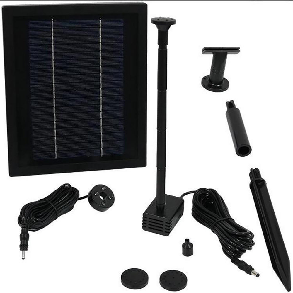 Monterrey Round Solar Fountain