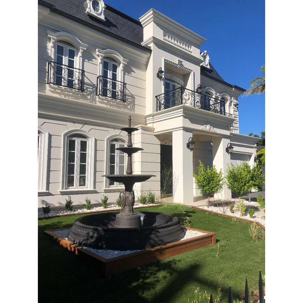 Zacaria 3 Tier Cast Iron Fountain