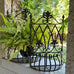 Carolotta Wall Planters in Antique Rustic Cream or Brown - Set of Two