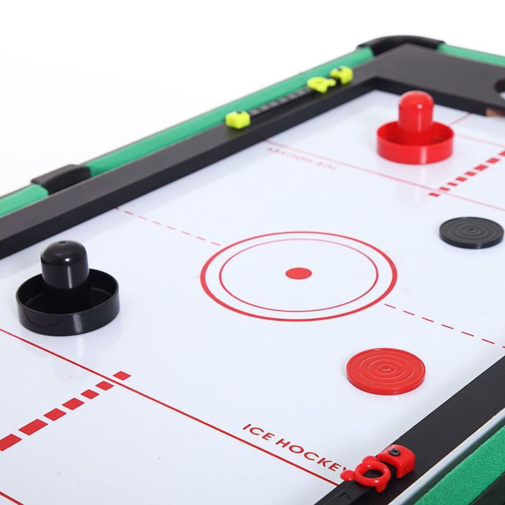 Whazza! 4 in 1 Games Table Air Hockey/Pool/Foosball/Table Tennis