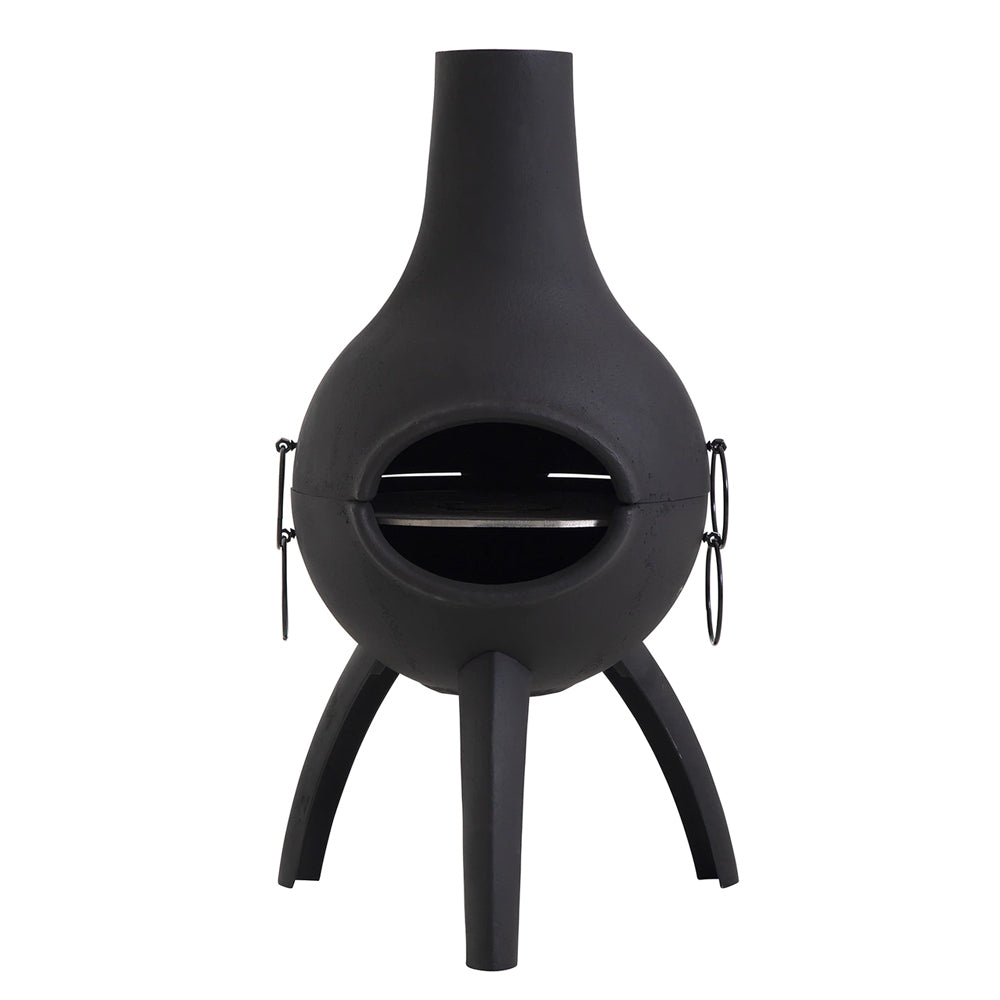 Jacinto Humidor Cast Iron Chimenea & BBQ