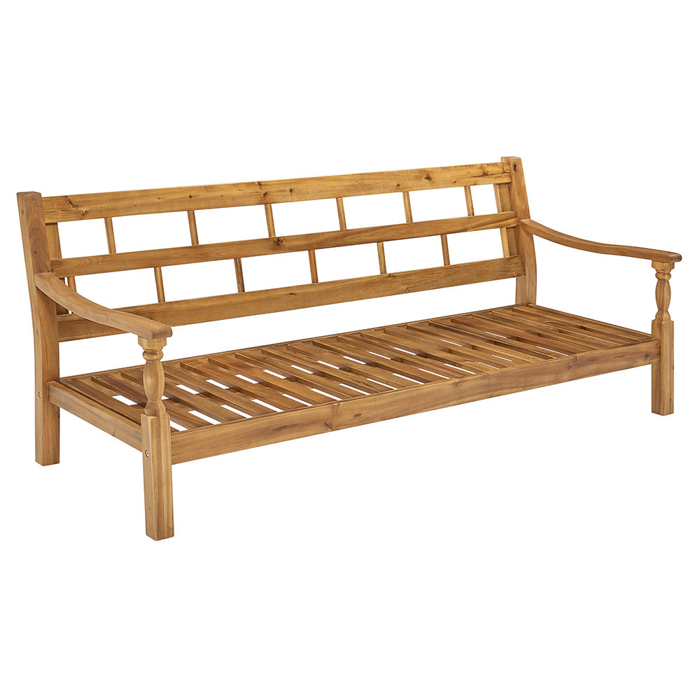 Giulio Acacia Outdoor Daybed with Cushion