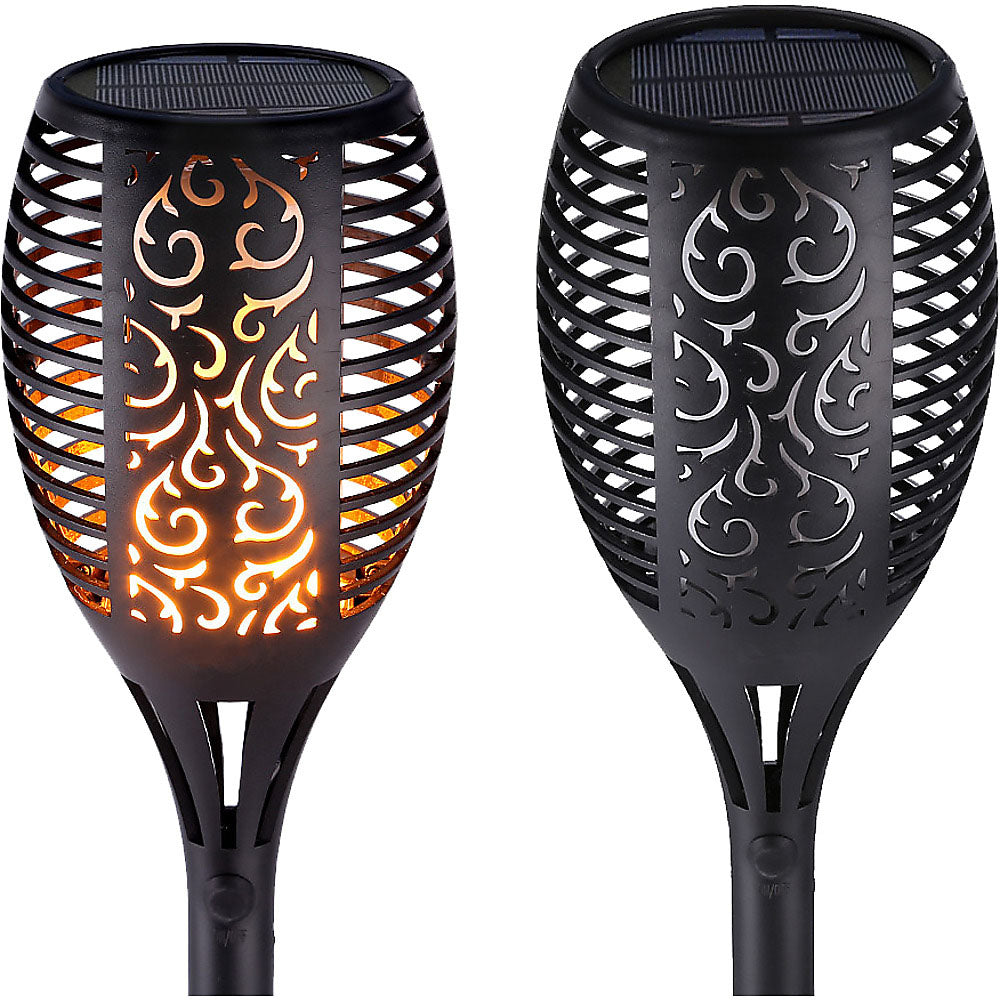 Anabi Solar Torch Lights for Lawn abd Garden- Set of 10