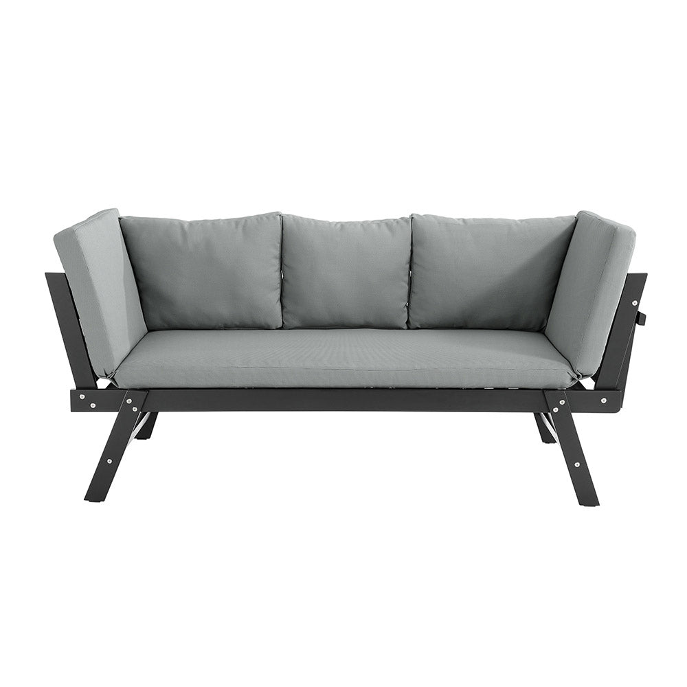 Jolanda 3 Person Outdoor Day Bed in Acacia Wood