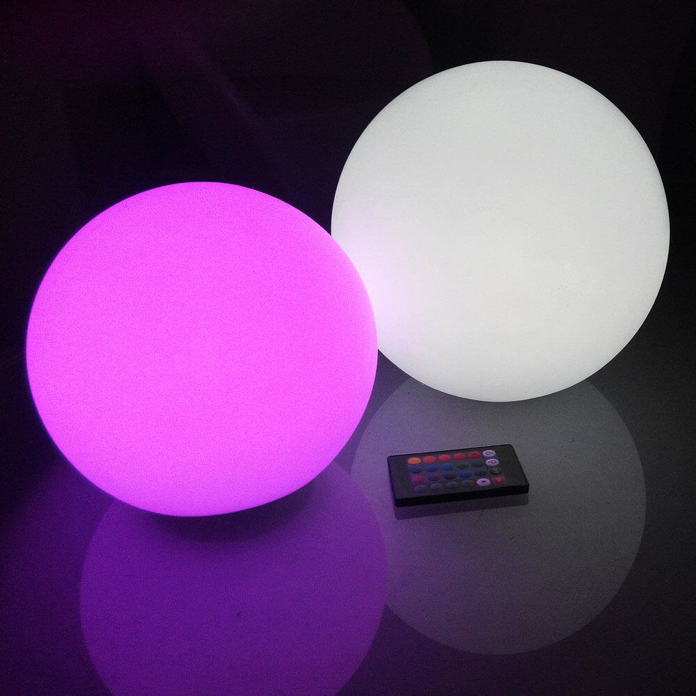Ephemera Floating outdoor LED Light Balls - 4 Sizes