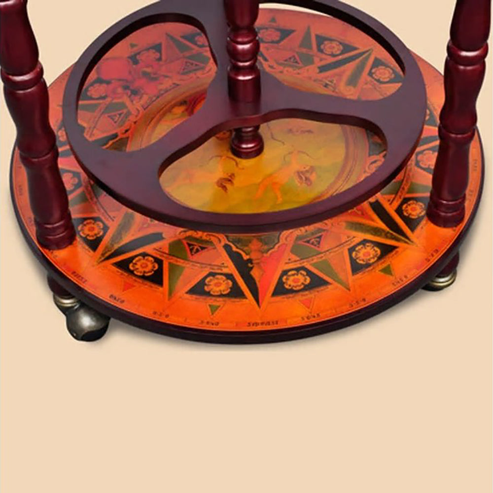 Antique Globe Bar/Serving Trolley - 40cms Globe Diameter