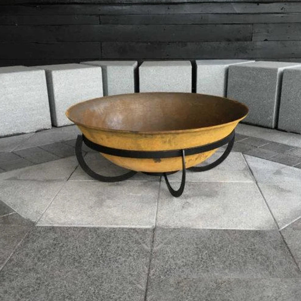 Orazio Cast Iron Firepit on Curved Legs - 3 Sizes