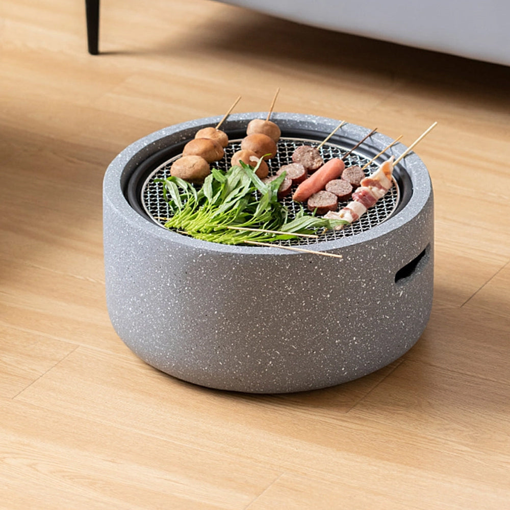 Zantina Portable Charcoal Firepit/BBQ Grill - 45cm or 60cm