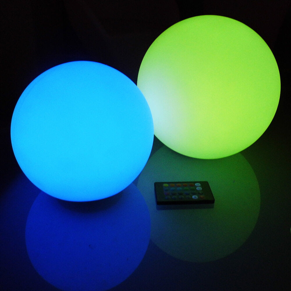 Ephemera Floating outdoor LED Light Balls - 4 Sizes