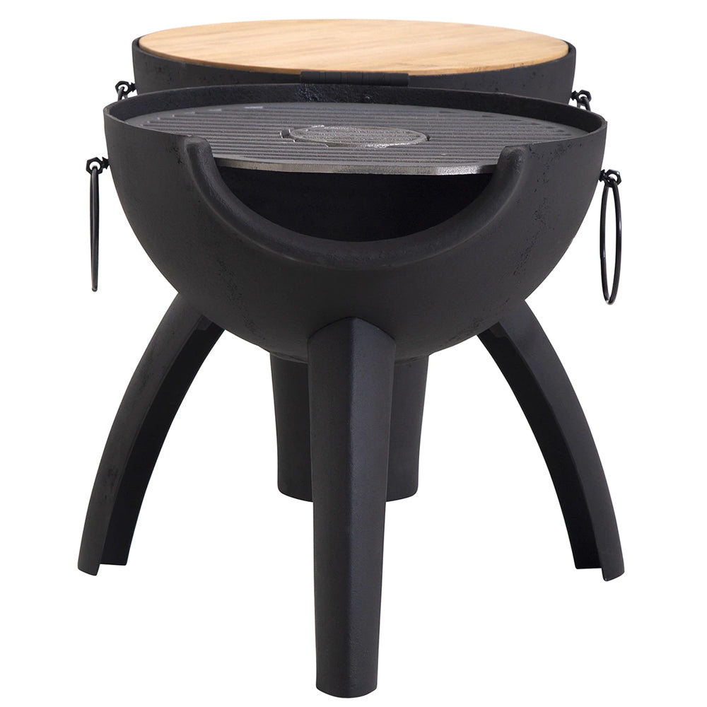 Jacinto Humidor Cast Iron Chimenea & BBQ
