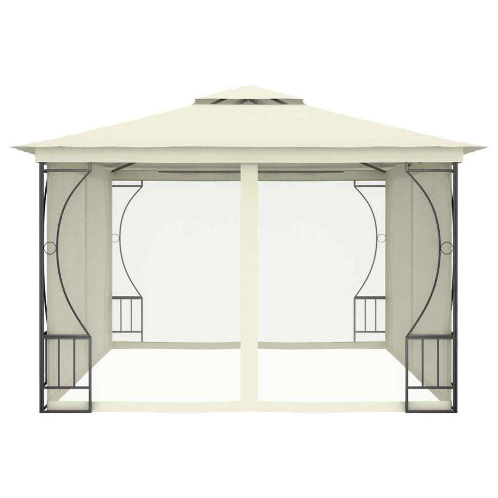 Nunzia Gazebo with Nets - 2 Sizes. 2 Colours