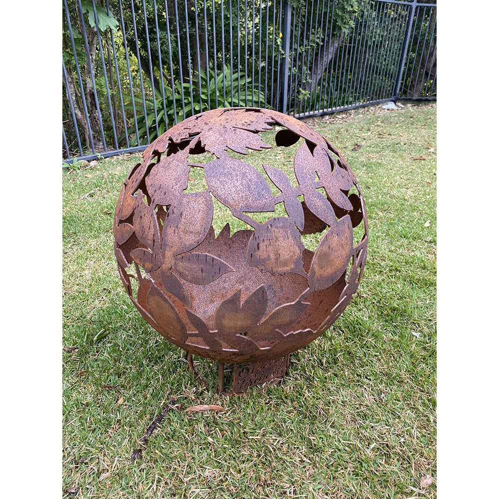 Rachelle Spherical Designer Firepit - 50cm Diametre