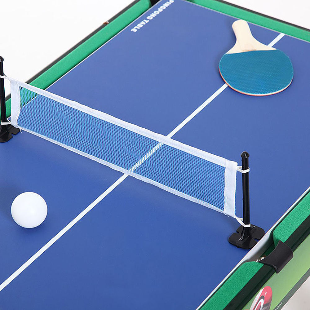 Whazza! 4 in 1 Games Table Air Hockey/Pool/Foosball/Table Tennis