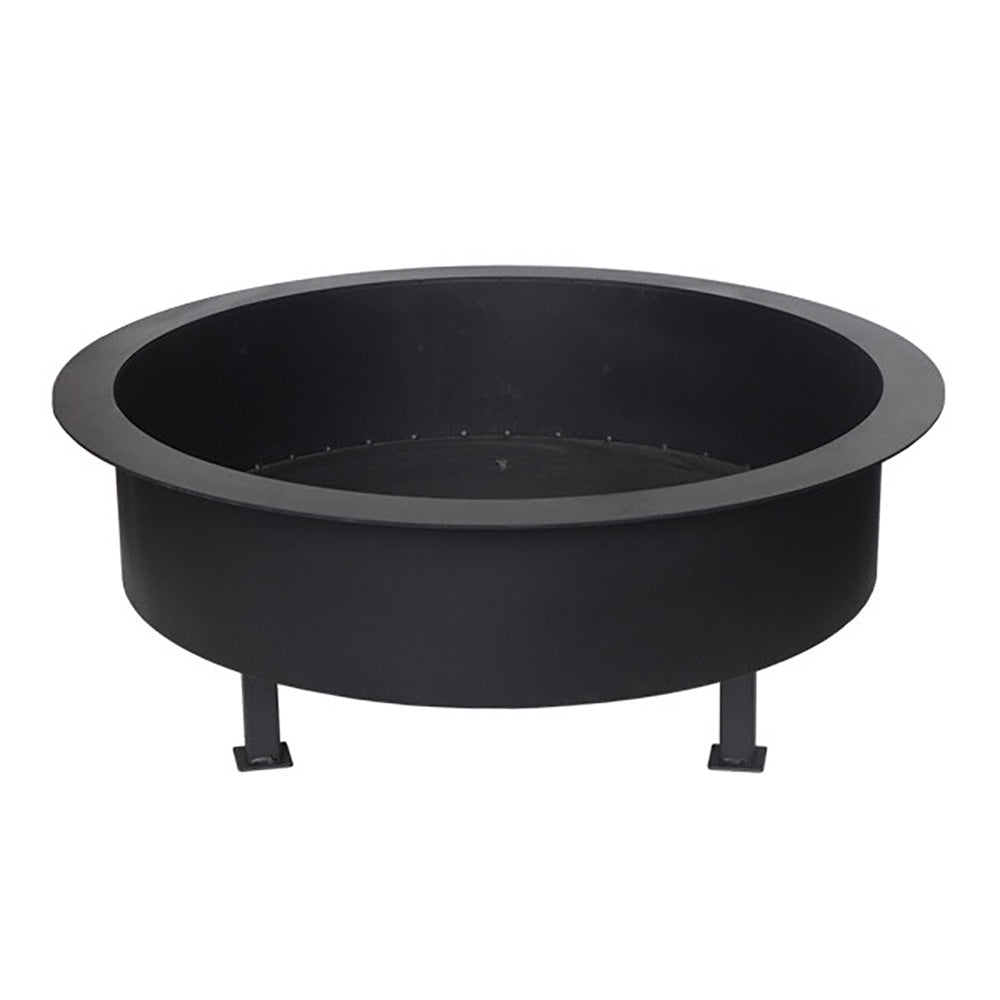 Hermosillo Rust or Matte Black Fire Pit on Legs