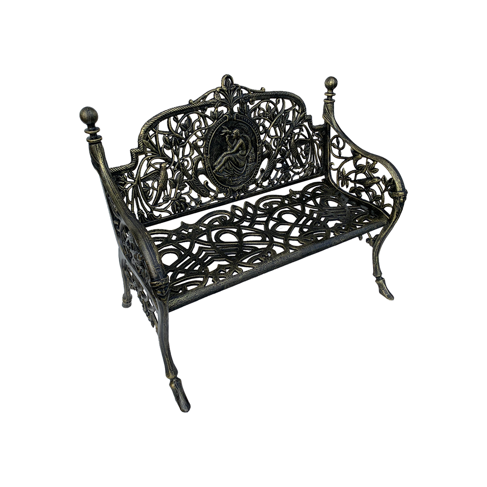 Camiliana Cast Iron Garden Bench - 2 Sizes