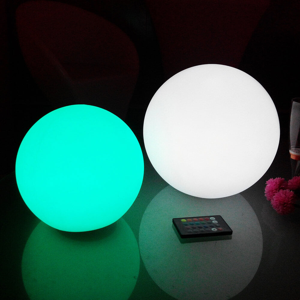 Ephemera Floating outdoor LED Light Balls - 4 Sizes